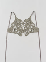 Embroidery Metalic Camisoleコード刺繍メタリックキャミソール