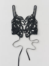 Embroidery Metalic Camisoleコード刺繍メタリックキャミソール