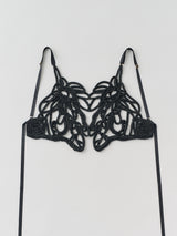 Embroidery Metalic Camisoleコード刺繍メタリックキャミソール