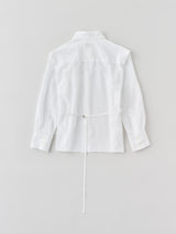 MICHE SHIRT 刺繍ホワイトシャツ