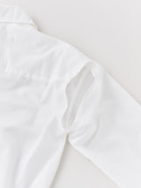 MICHE SHIRT 刺繍ホワイトシャツ