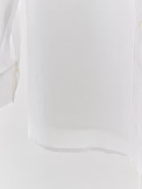 MICHE SHIRT 刺繍ホワイトシャツ