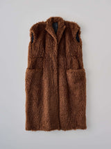 Recycled Fur Vest リサイクルエコファーベスト