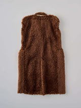 Recycled Fur Vest リサイクルエコファーベスト