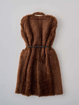Recycled Fur Vest リサイクルエコファーベスト
