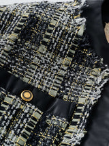 TWEED BOMBER JACKET ツイードボンバージャケット ブルゾン