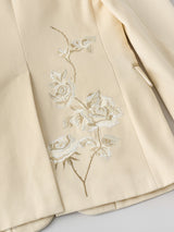 SCULPTURE JACKET 刺繍スカルプチャージャケット