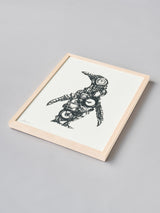 平野千明 《MILO》カットアウト原画(額装付き)