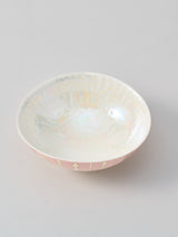 高橋朋子 茶碗《淡光彩沓盌 霞月》木箱付き(T1)