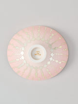 高橋朋子 茶碗《淡光彩沓盌 霞月》木箱付き(T1)