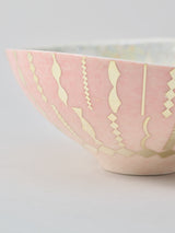 高橋朋子 茶碗《淡光彩沓盌 霞月》木箱付き(T1)