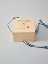 高橋朋子 茶碗《淡光彩沓盌 霞月》木箱付き(T1)