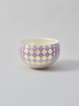 高橋朋子 茶碗《紫光彩盌 豊咲》(T2)木箱付き