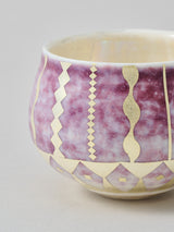 高橋朋子 酒杯・ぐい呑み《紫光彩盃 豊咲》(T6)