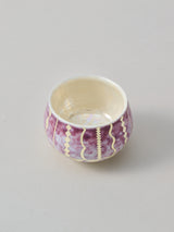 高橋朋子 酒杯・ぐい呑み《紫光彩盃 豊咲》(T6)