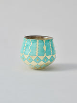 高橋朋子 酒杯・ぐい呑み《翠光彩盃 翠巒》(T7)