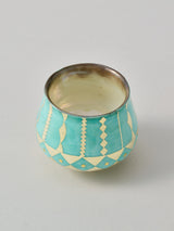 高橋朋子 酒杯・ぐい呑み《翠光彩盃 翠巒》(T7)