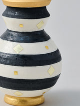 高橋朋子 《銹光彩蓋付小壺(振出)》蓋・菅蓋付(T9)