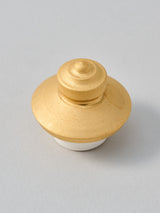 高橋朋子 《銹光彩蓋付小壺(振出)》蓋・菅蓋付(T9)