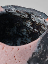 林友加 志野茶碗 A(ピンク濃グレー)木箱付き