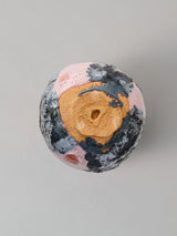 林友加 志野茶碗 A(ピンク濃グレー)木箱付き