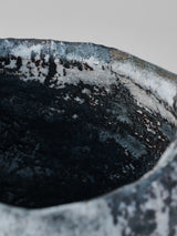 林友加 志野茶碗 B(黒グレー)木箱付き