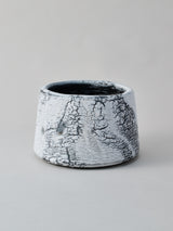 林友加 志野筒(黒グレー)