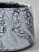 林友加 志野筒(黒グレー)