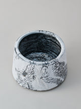 林友加 志野筒(黒グレー)