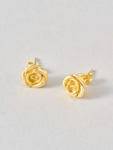 Rose Earring バラモチーフ ピアス silver / gold