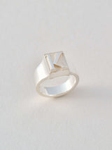 Alphabet Zigger Ring イニシャル シルバーリング A H K M N R S Y