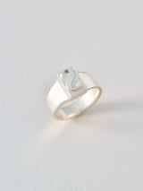 Alphabet Zigger Ring イニシャル シルバーリング A H K M N R S Y