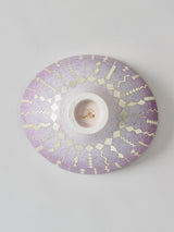 高橋朋子 茶碗《紫光彩沓盌 豊咲》(T11)木箱付き