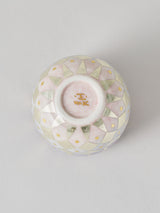 高橋朋子 《紫光彩薄茶器 豊咲》(T12)木箱付き