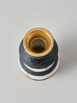 高橋朋子 《銹光彩蓋付小壺(振出)》菅蓋付(T14)