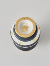 高橋朋子 《銹光彩蓋付小壺(振出)》菅蓋付(T14)