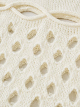 Cable&Dot Mohair Sweater ケーブル&ドットモヘアセーター