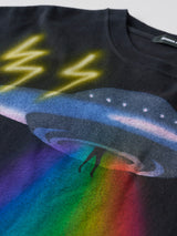 HAND PAINTING T-Shirts UFOハンドペイントオーバーサイズTシャツ