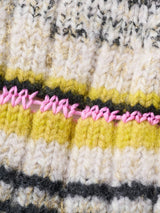 Handmade Knit Vest ハンドメイドニットベスト(ネックウェア付き)