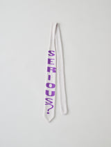 JAQUARD KNIT TIE ジャカードニットタイ OFF WHITE