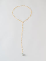 タヒチパール×Gold チェーンネックレス(ブラックパール)