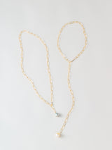 サウスシーパール×Goldチェーンネックレス(ホワイトパール)