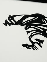 平野千明 カットアウト原画(額装付き)《WHITE BEAR》《CAT》《RABBIT》