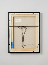 WOWs(ワウ)ペインティング原画《民衆の華》木製額付き