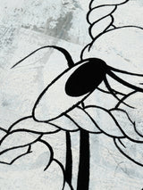 WOWs(ワウ)ペインティング原画《民衆の華》木製額付き