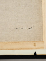 WOWs(ワウ)ペインティング原画《民衆の華》木製額付き