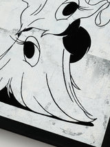 WOWs(ワウ)ペインティング原画《徘徊するヘアカタログ》木製額付き