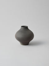 安藤由香 フラワーベース(ダークブラウン)2