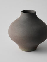 安藤由香 フラワーベース(ダークブラウン)2