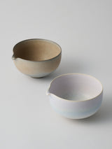 安藤由香 片口茶碗(ベージュ)5